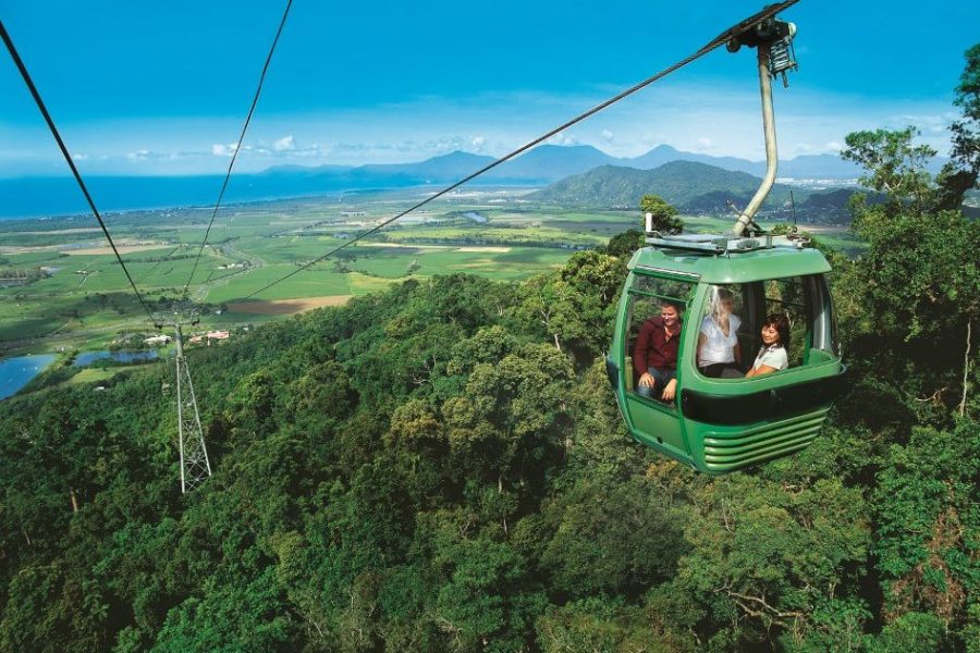 Visit Kuranda - Skyrail Up & Train Back